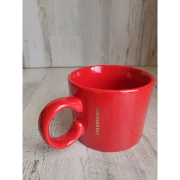 Starbucks 12oz Red Xmas cup home decor mug - Picture 2 of 5